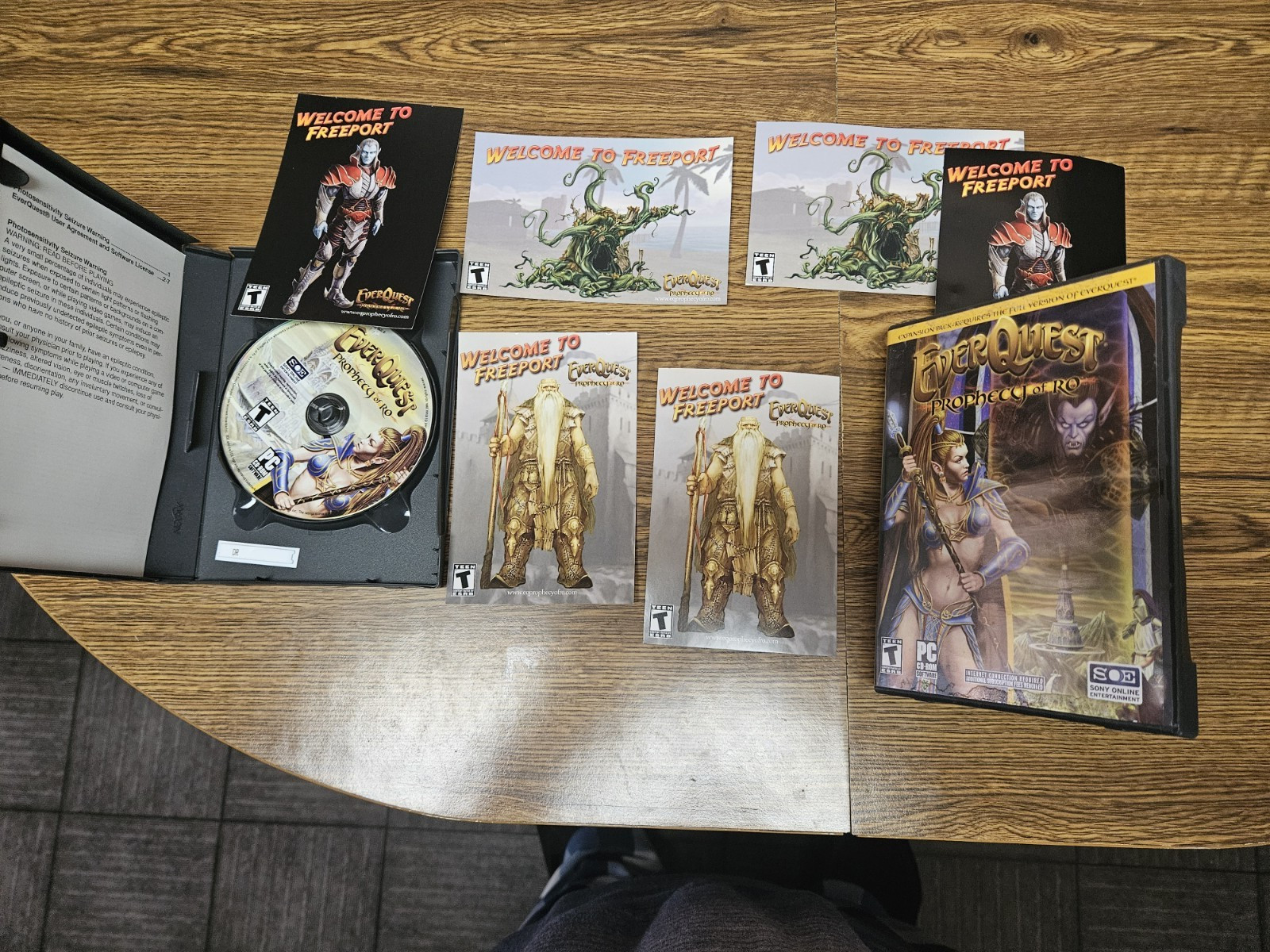 EverQuest PC Games Extreme Lot of 15 games MOST with all inserts and maps