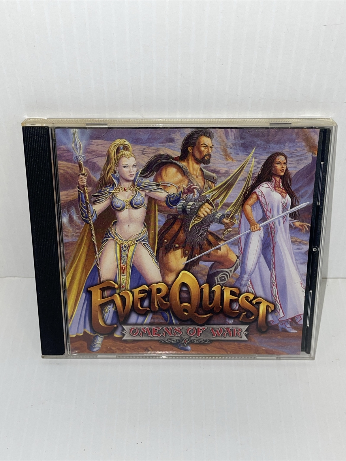 9 EverQuest PC CD ROM VIdeo Game Lot +CLOTH MAP DRAGONS OF NORRATH, TRILOGY