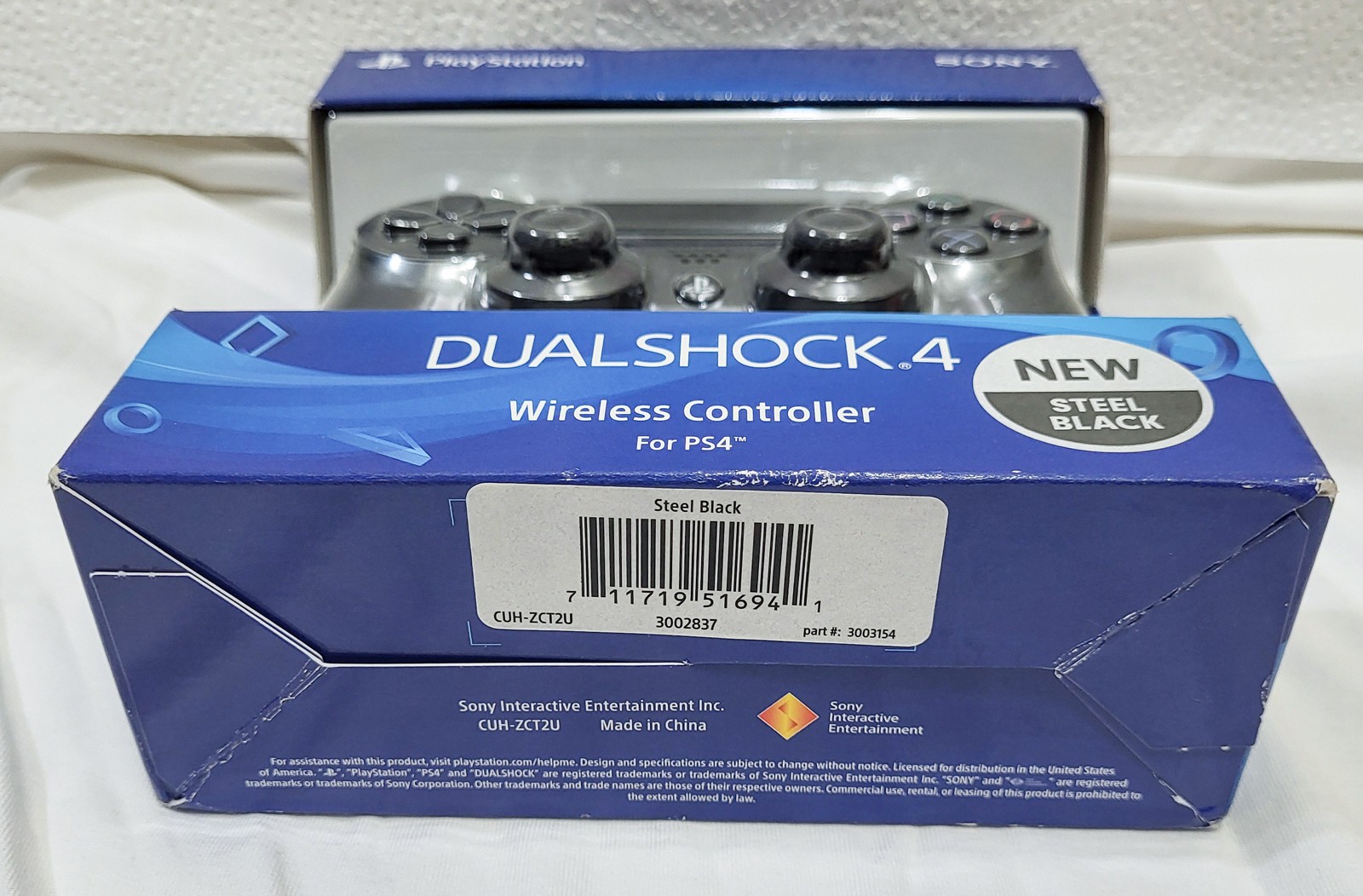 Sony PlayStation PS4 DualShock 4 Wireless Controller Steel Black Brand New
