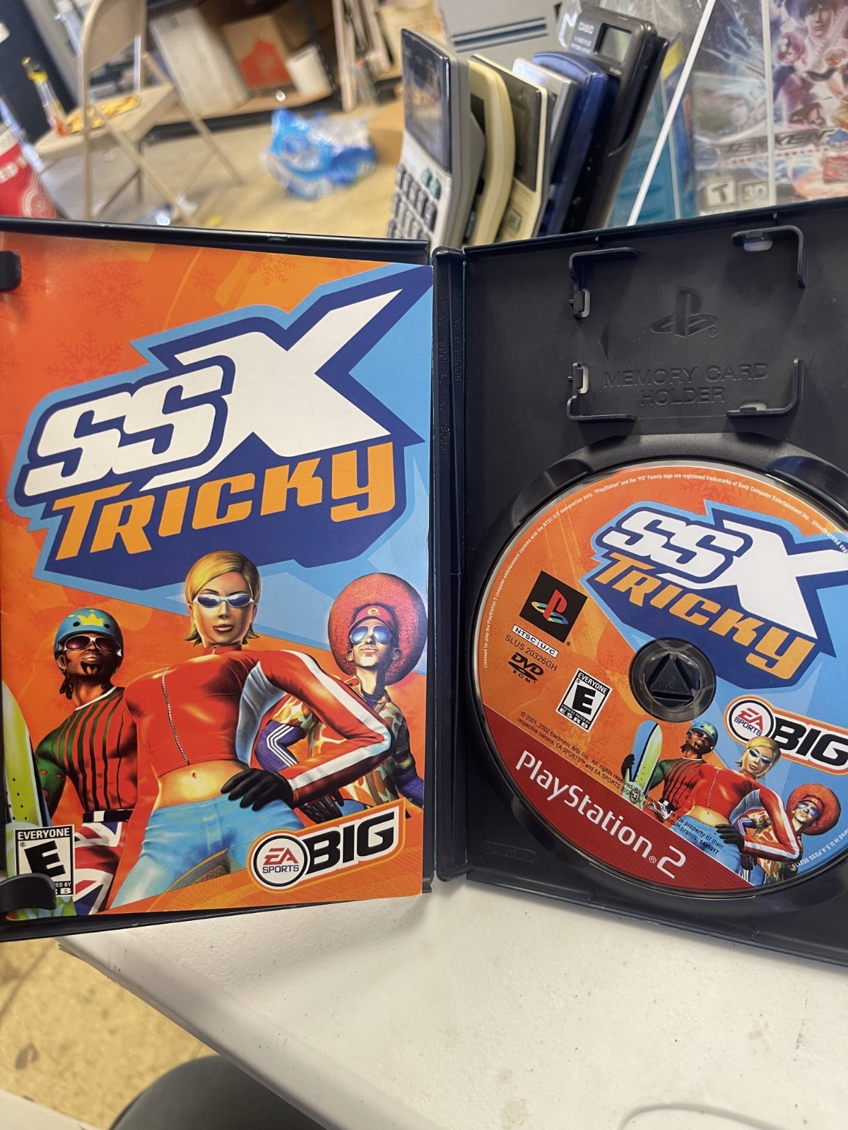 SSX Tricky PS2 Manual Included , CIB 2001