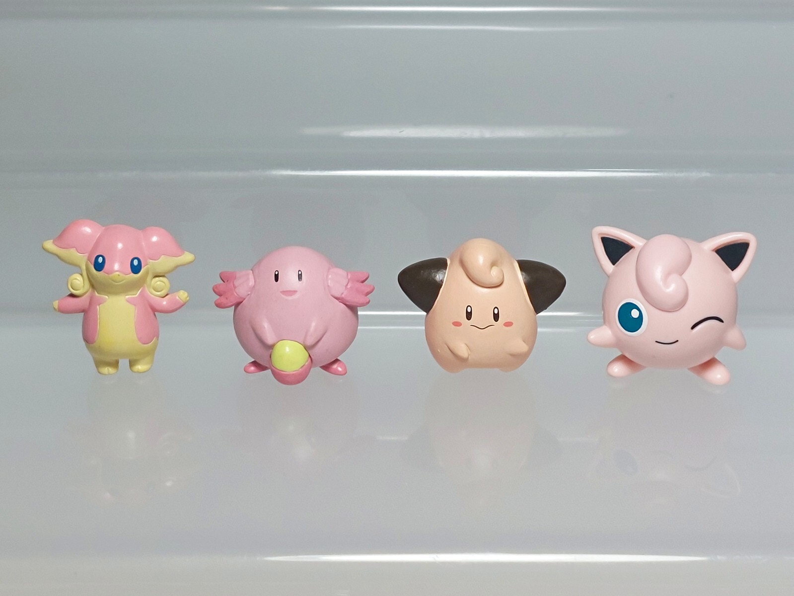 Audino Chansey Cleffa Jigglypuff Pokemon Get Collections Figure T-ARTS 0.8-1in