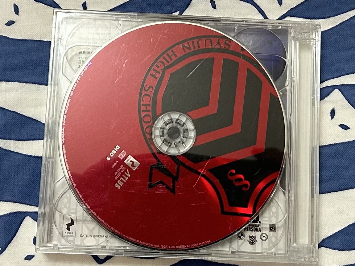 PS4 Persona 5 20th Anniversary Edition Deluxe PlayStation 4 Altus Japan JP Game