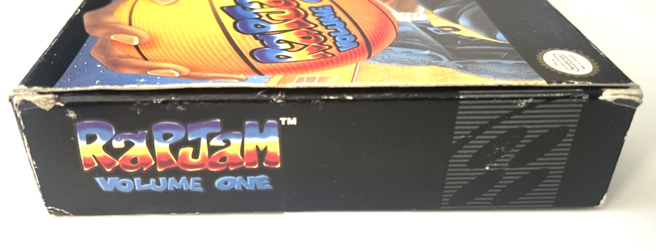 RapJam Volume One Super Nintendo SNES Complete in Box CIB Tested