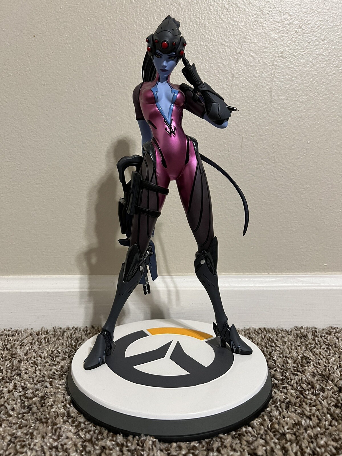 Overwatch Widowmaker Statue Blizzard Official Complete w/ Box | Adult Displayed