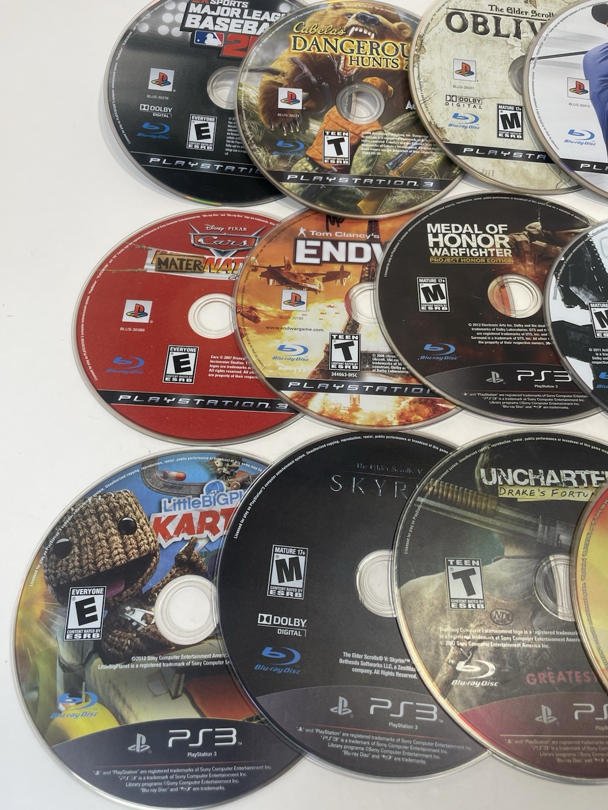 Sony PlayStation 3 Loose Game Lot Of 25 Untested Condition Varies