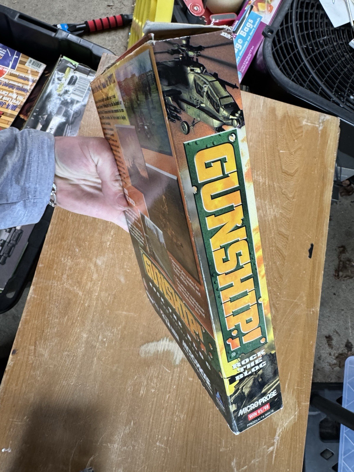 Gunship: Rock the Block PC CD-ROM Windows 95/98 Big Box CIB