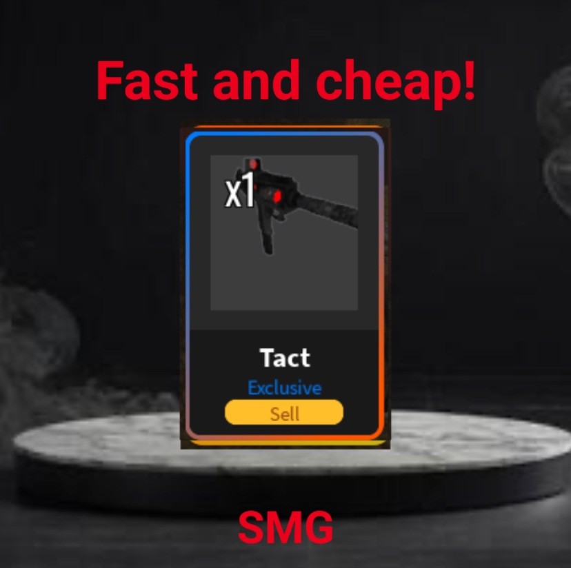 Tact SMG | Da Hood | Fast & Cheap 🔥