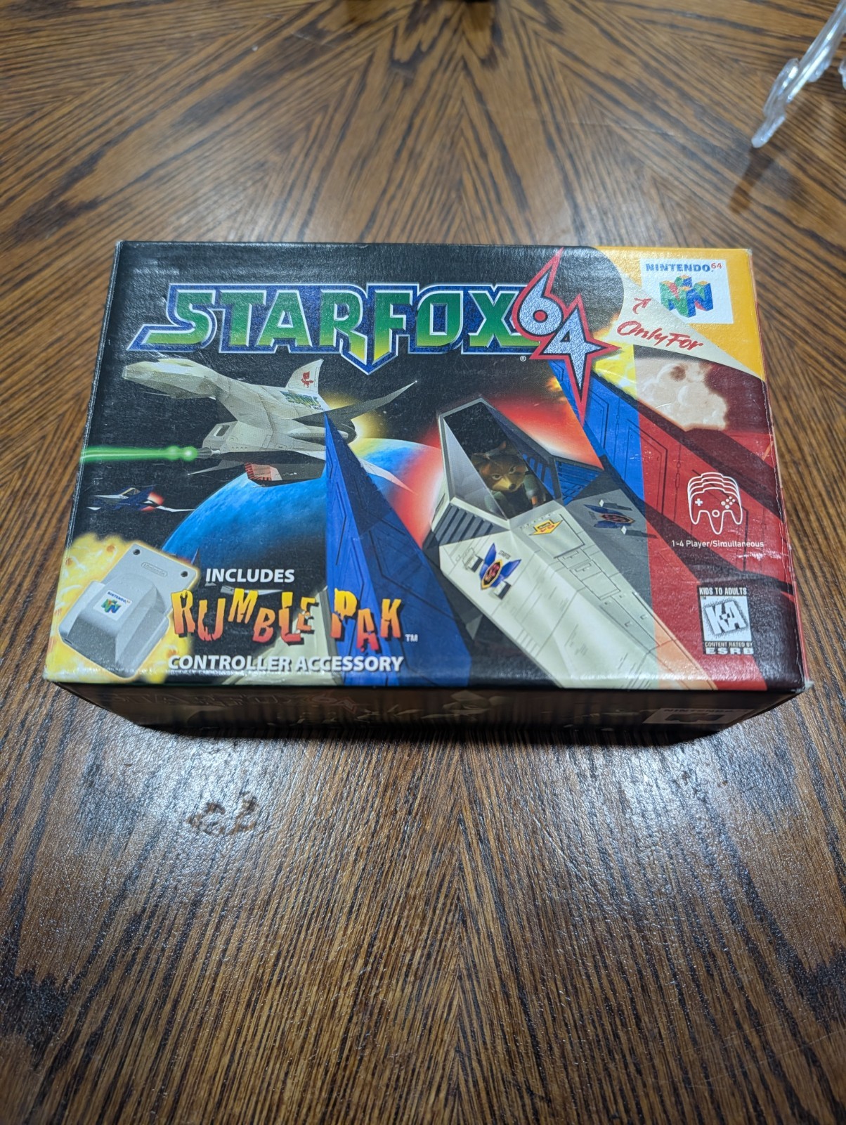 Nintendo Star Fox 64 (1997) with Box + Instruction Booklet + Strategy Guide READ