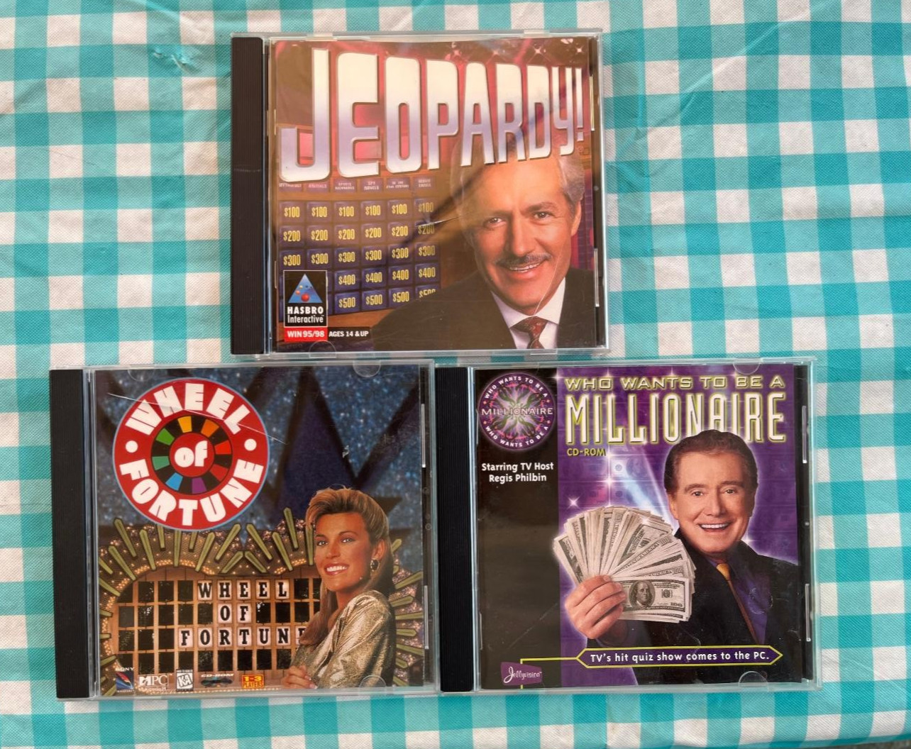 Popular TV Games on CD-ROM for PC WIN95-98. Lot of 3