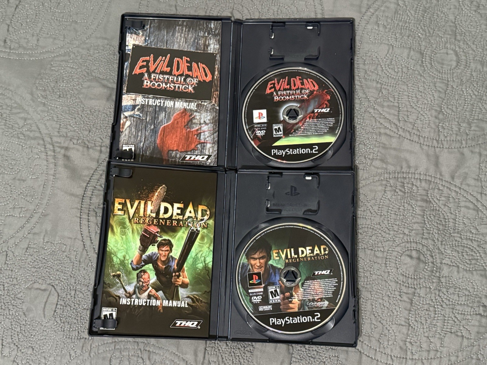 Evil Dead: Regeneration PS2 (Sony PlayStation 2) CIB Complete Rare
