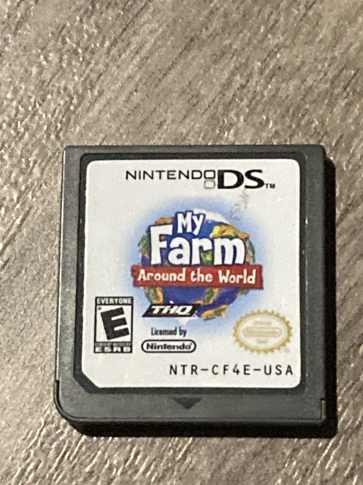 My Farm Around the World (Nintendo DS, 2009) CART ONLY