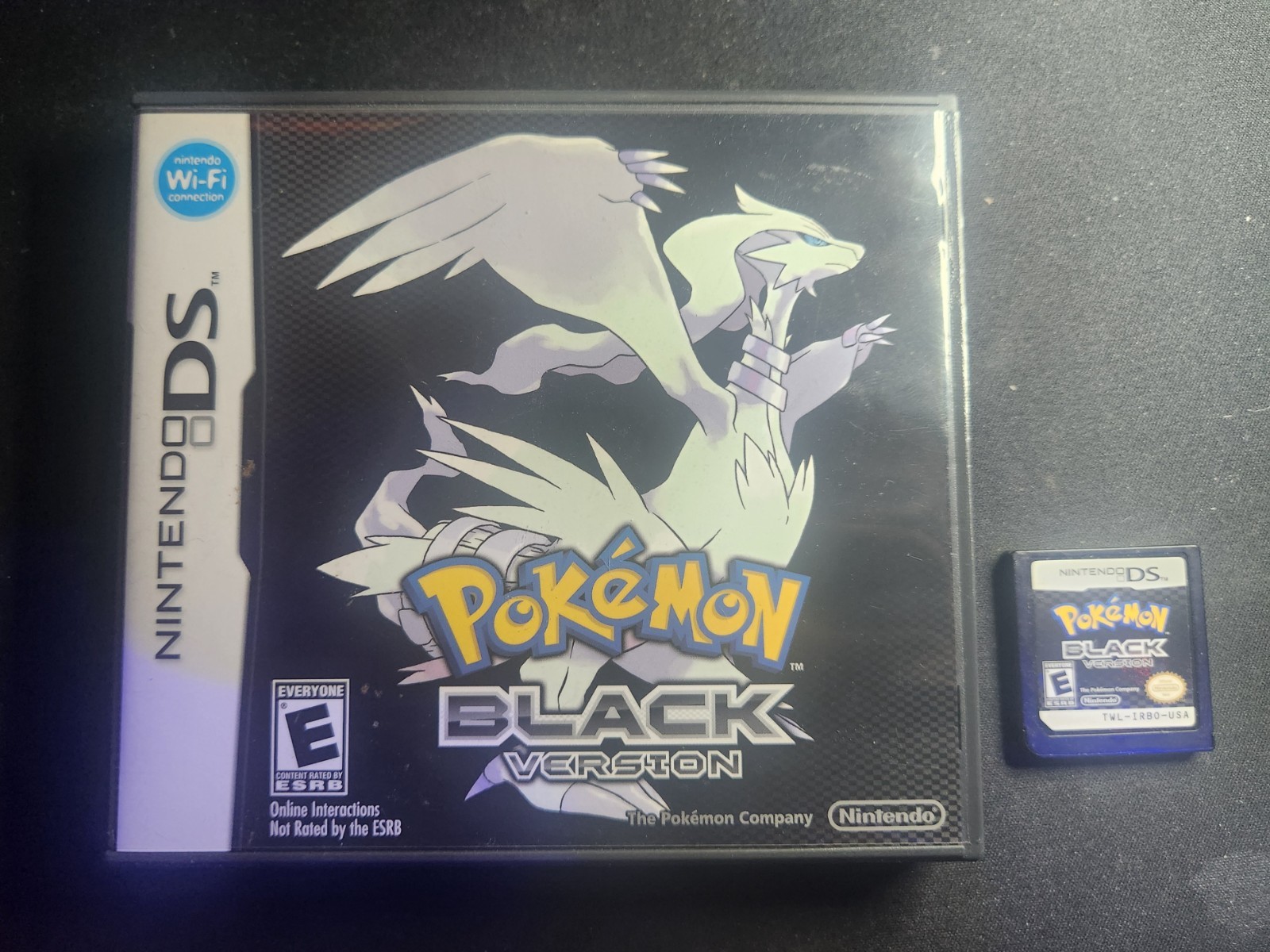 Pokemon Black Version 1 [Nintendo DS – Authentic] CIB Complete Game Case Inserts