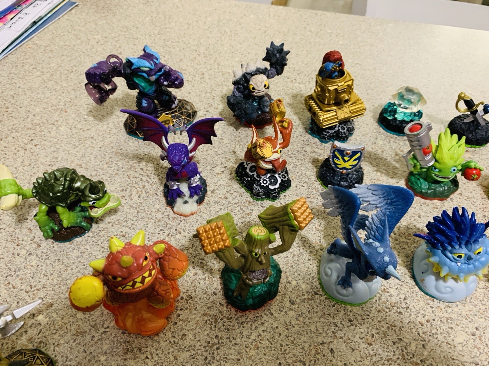 Skylanders Figures Lot of 79 Figures & Accessories Used Collection Activision