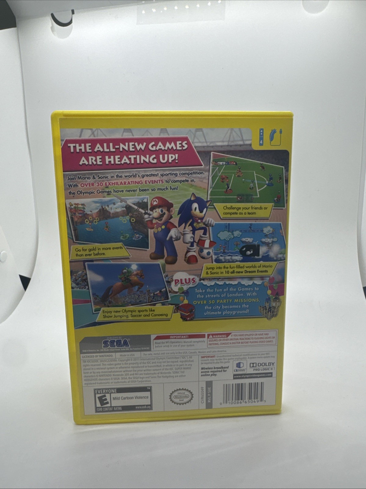 CIB Mario & Sonic at the London 2012 Olympic Games – Nintendo Wii