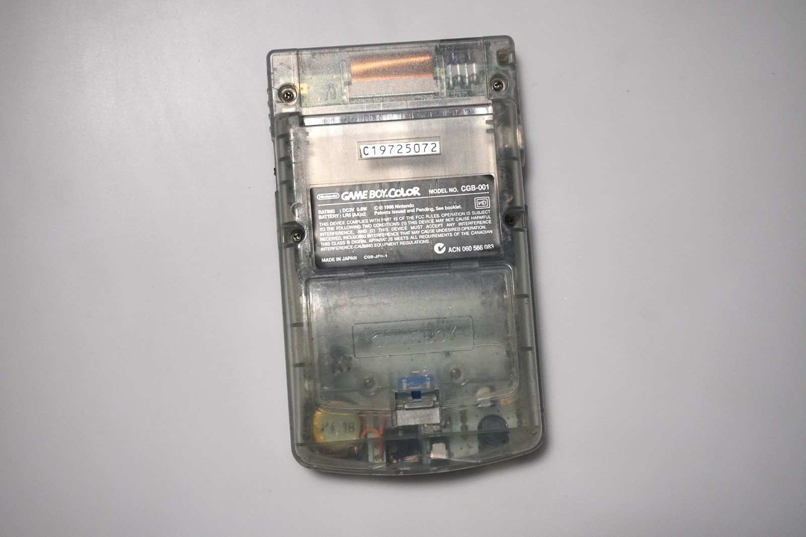 Game Boy Color Tsutaya Water Blue console Gameboy system US Seller Excellent