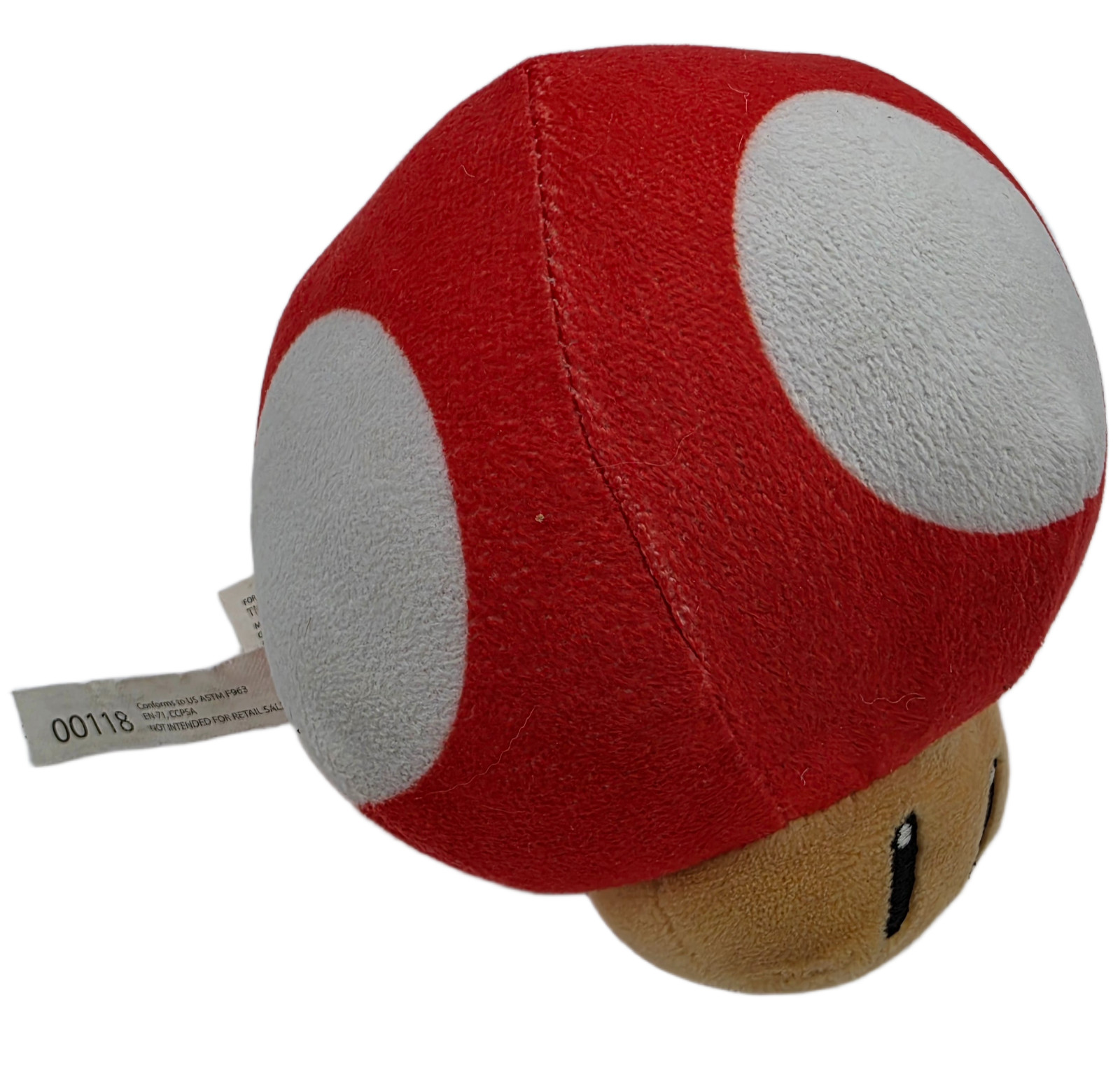 Super Mario Bros Red Mushroom Plush 6″Doll Stuffed Toy 2018 Nintendo