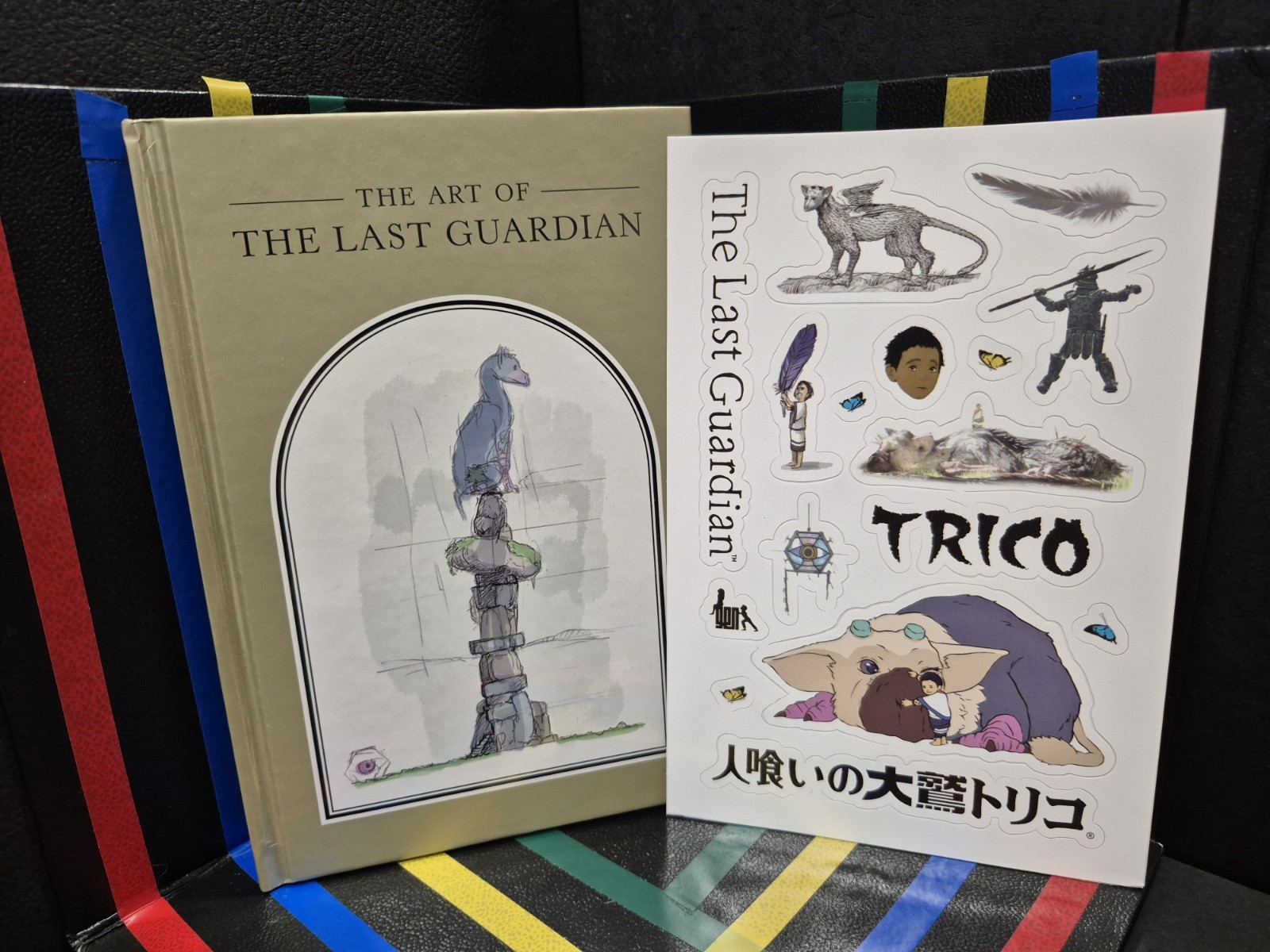 The ART of THE LAST GUARDIAN book and STICKER SHEET – FREE SHIPPING!