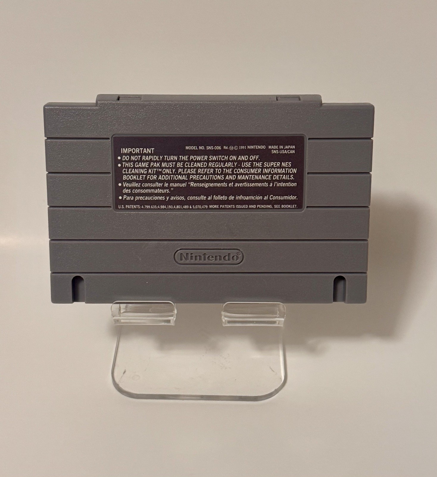 Ninja Gaiden Trilogy For Super Nintendo SNES US Version