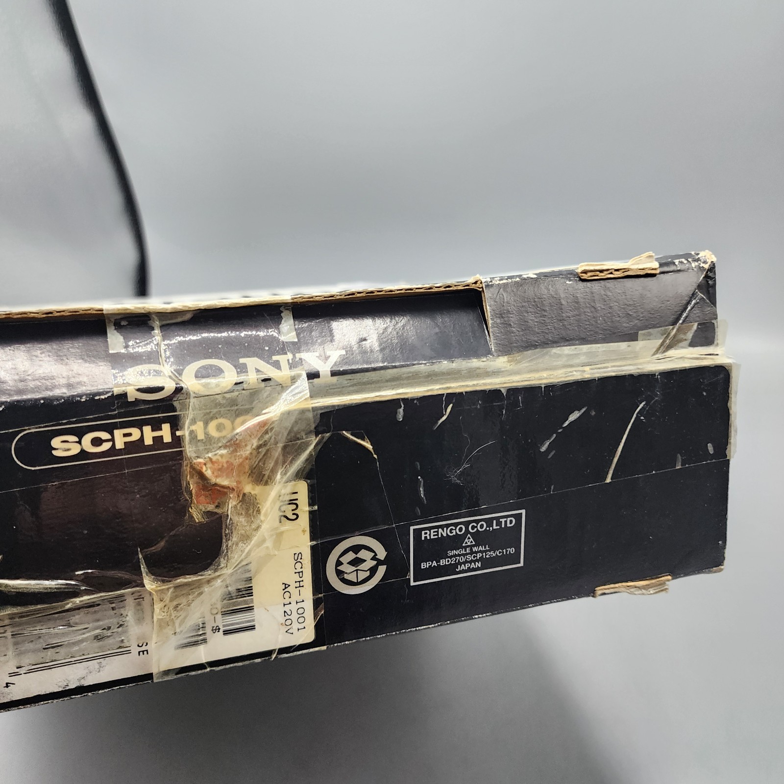 Sony PlayStation SCPH-1001 Console Box, Foam & Insert ONLY / No Console / READ