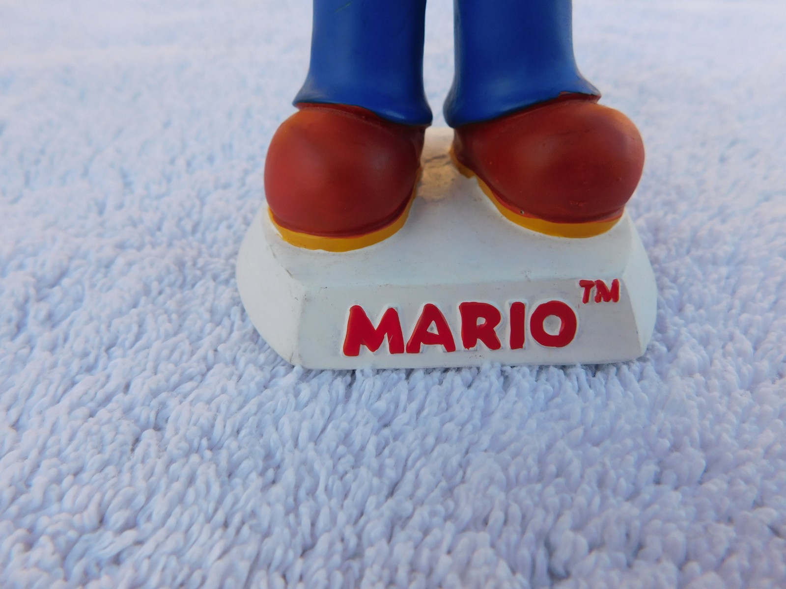 2001 BD&A Nintendo Vintage Bobblehead Mario, Rare, Mario Bros. Toysite