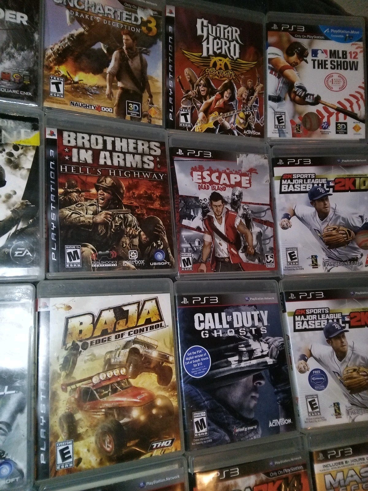 Sony PlayStation 3 Game Bulk-Assorted PS3 Game Collection- 50% OFF SHIPPING