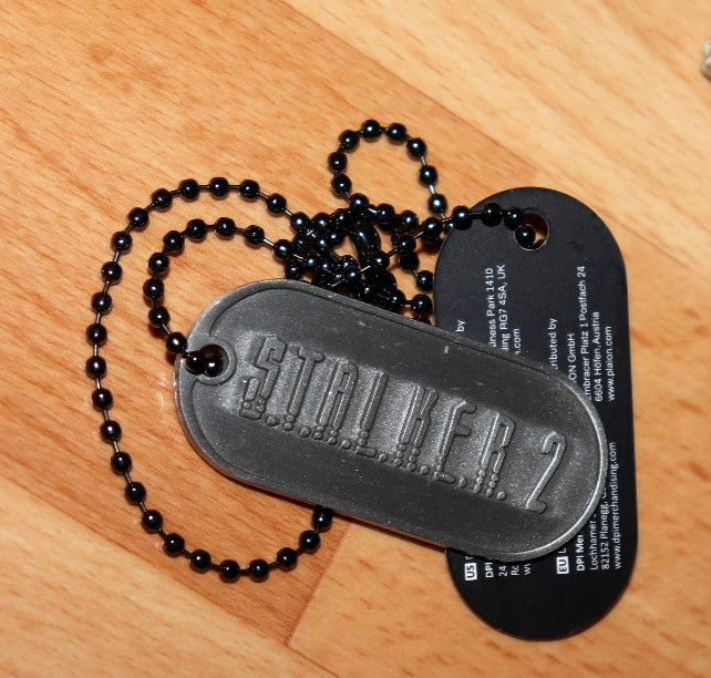 S.T.A.L.K.E.R. 2 Heart of Chornobyl Stalker Rare Promo Collectibles Necklace