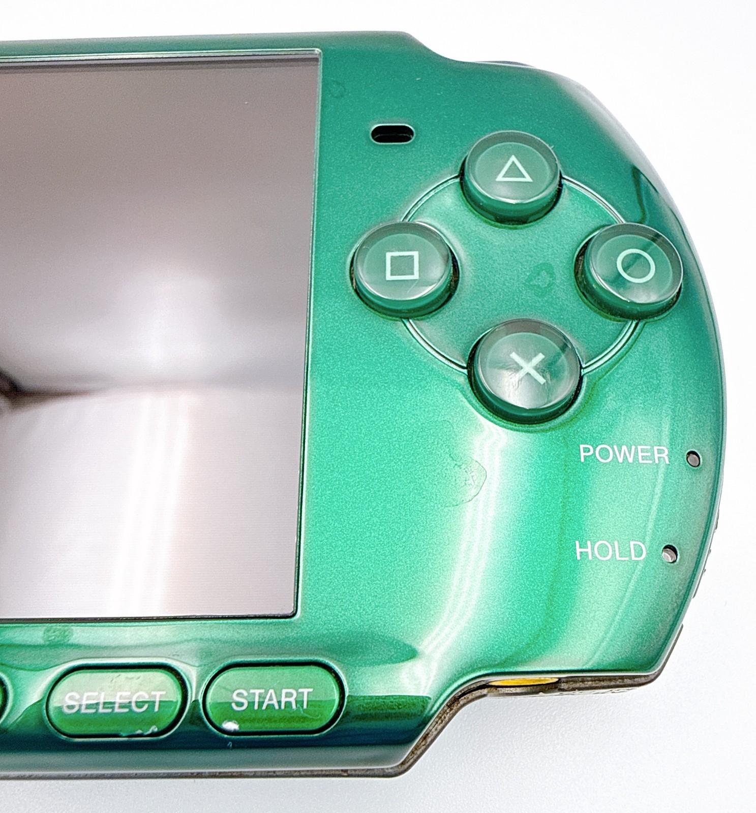 Sony PSP-3000 PSP 3000 Console Green Rare Color Region free – Excellent