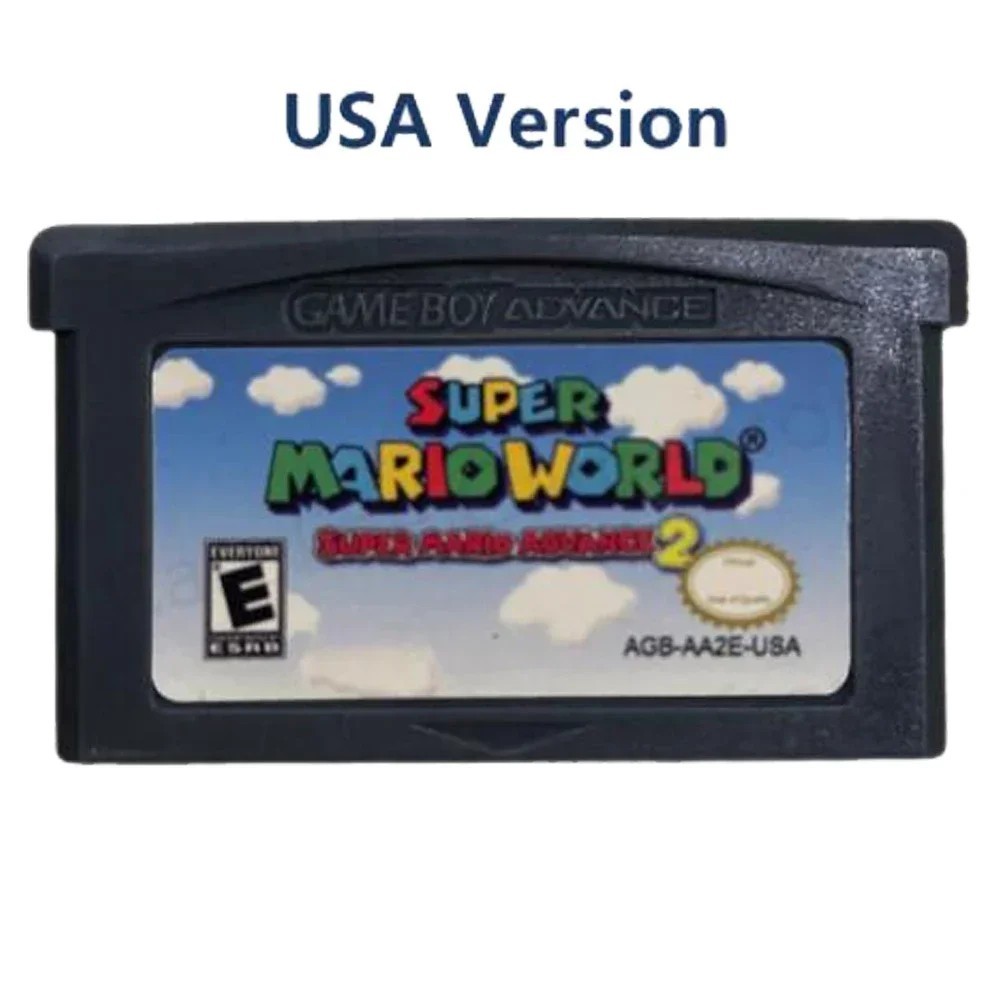 Super Mario Advance 2: Super Mario World For Game boy Advance GB/GBA/NDS USA