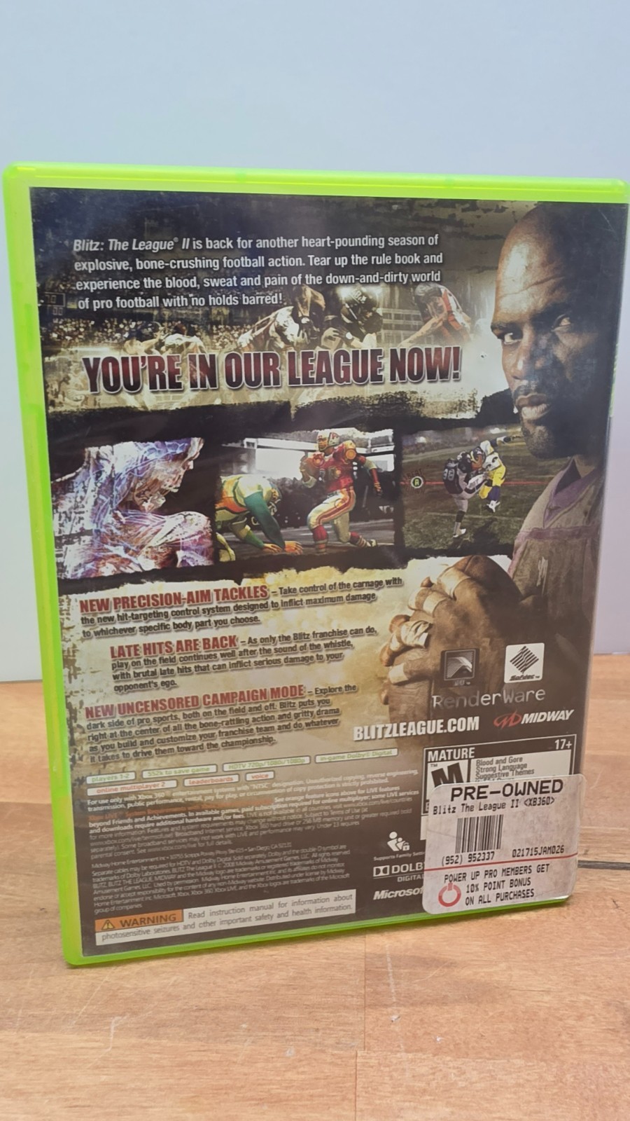 Blitz: The League II (Xbox 360, 2008)