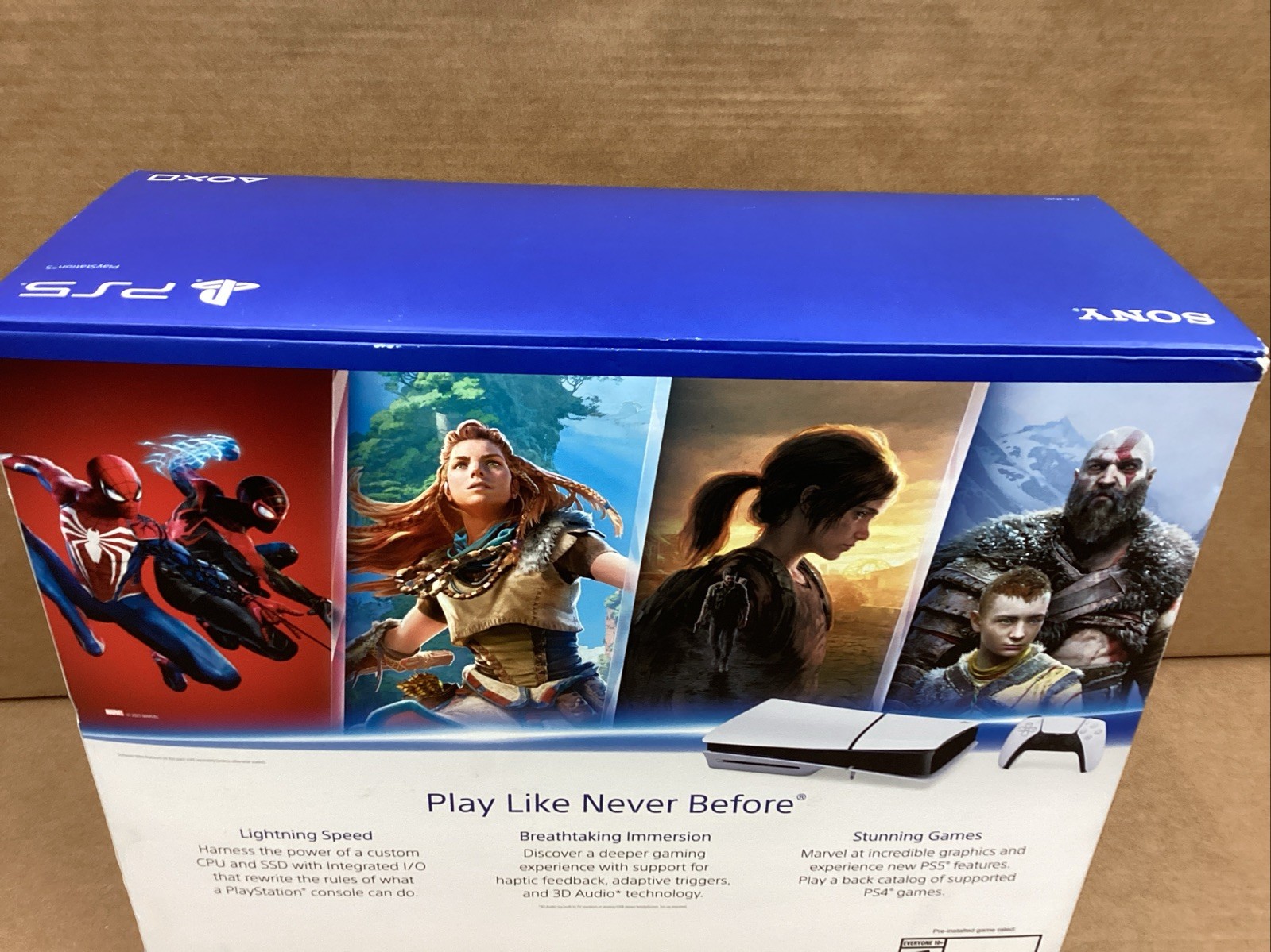 Sony PlayStation 5 Slim – Disc Edition PS5 1TB White Console Gaming System NEW