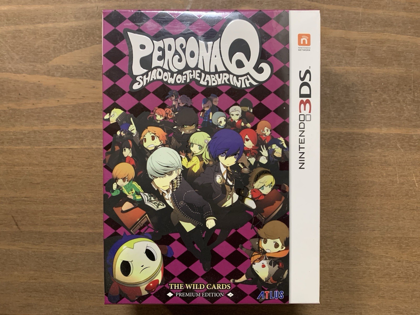 Persona Q Shadow Of The Labyrinth Wild Cards Premium Edition 3DS UK Version NEW