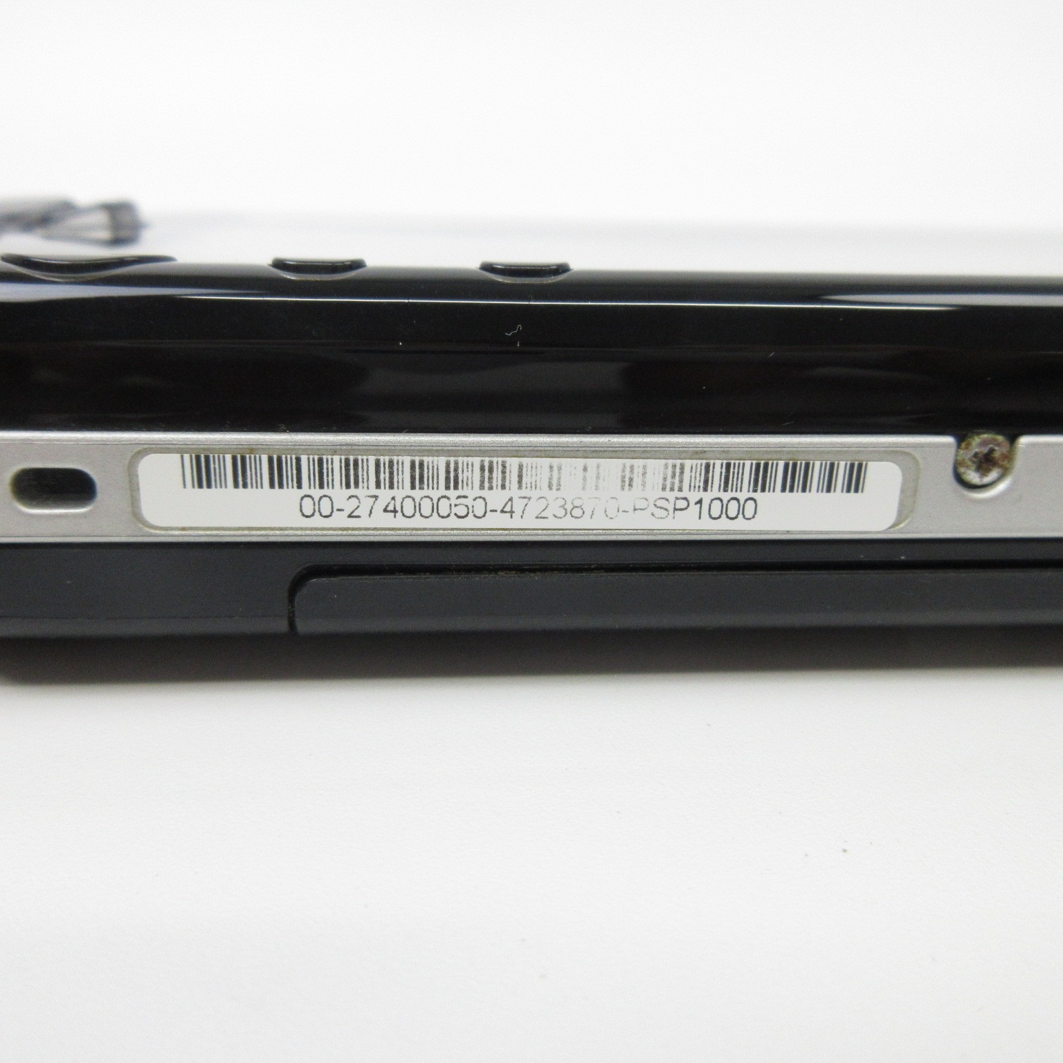 【Excellent】Sony PSP-1000 Black Console Only No Battery Japan Ver. #RET08/0610/08