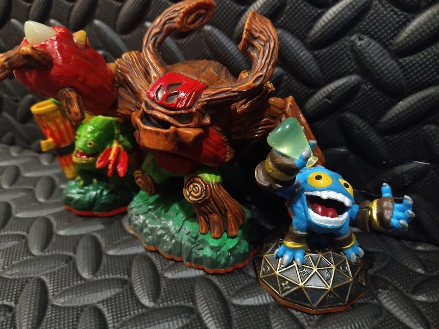 Activision Skylanders Giants: Tree Rex, Zook, and Pop Fizz