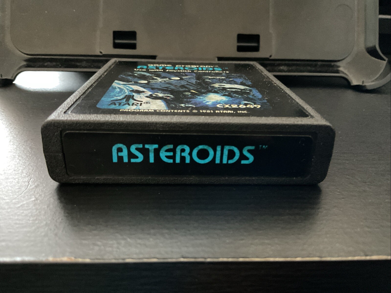 Asteroids (Atari 2600, 1981) Cartridge And Booklet Only