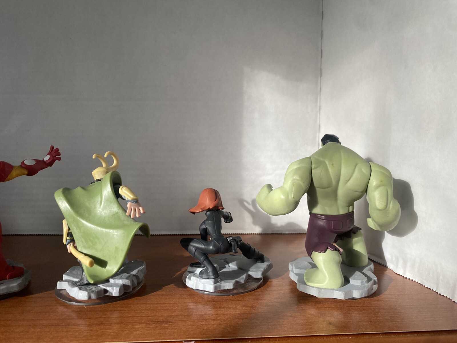 Disney Infinity Marvel Figure Lot Of 6 Iron Man, Captain America, Hulk, Thor..
