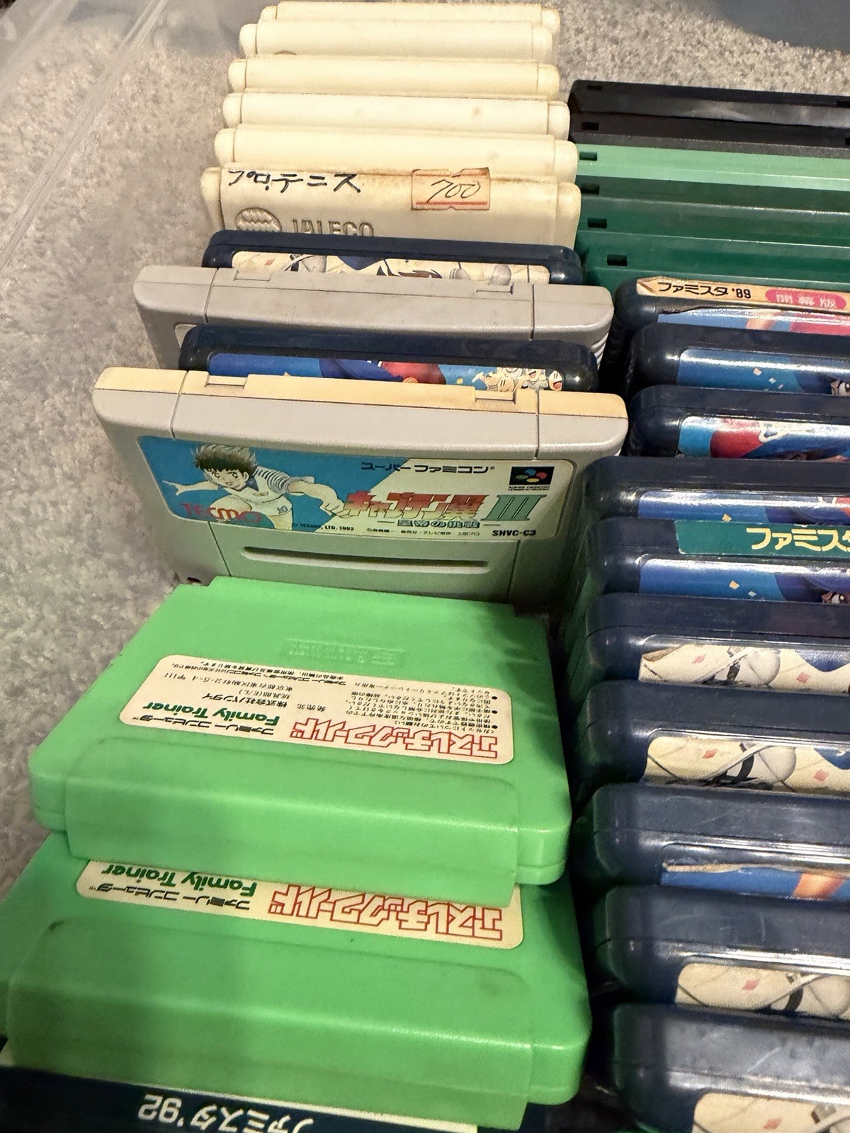 Lot Of 56 Famicom Games Japan Import Bulk Lot Untested Super Famicom