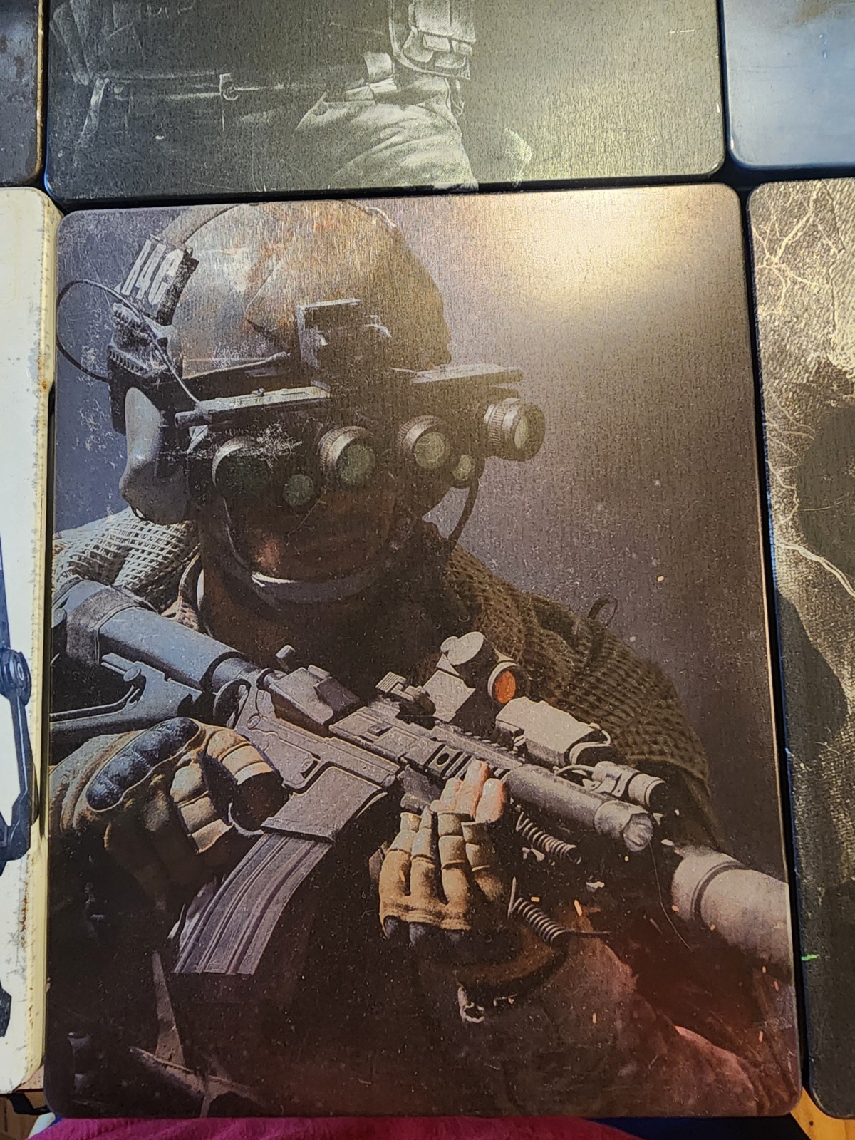 Call Of Duty Steel Case Collection Lot – Some Physical Copies Of Games Included