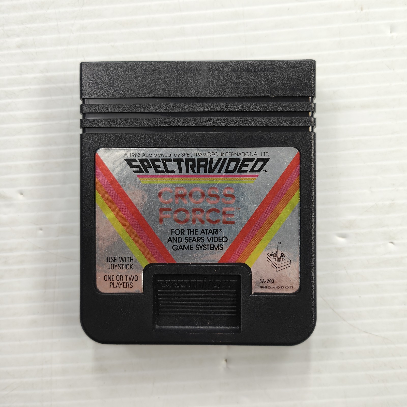 Atari 2600 Cross Force Game Spectravision 1982 CIB Complete in Box Collector