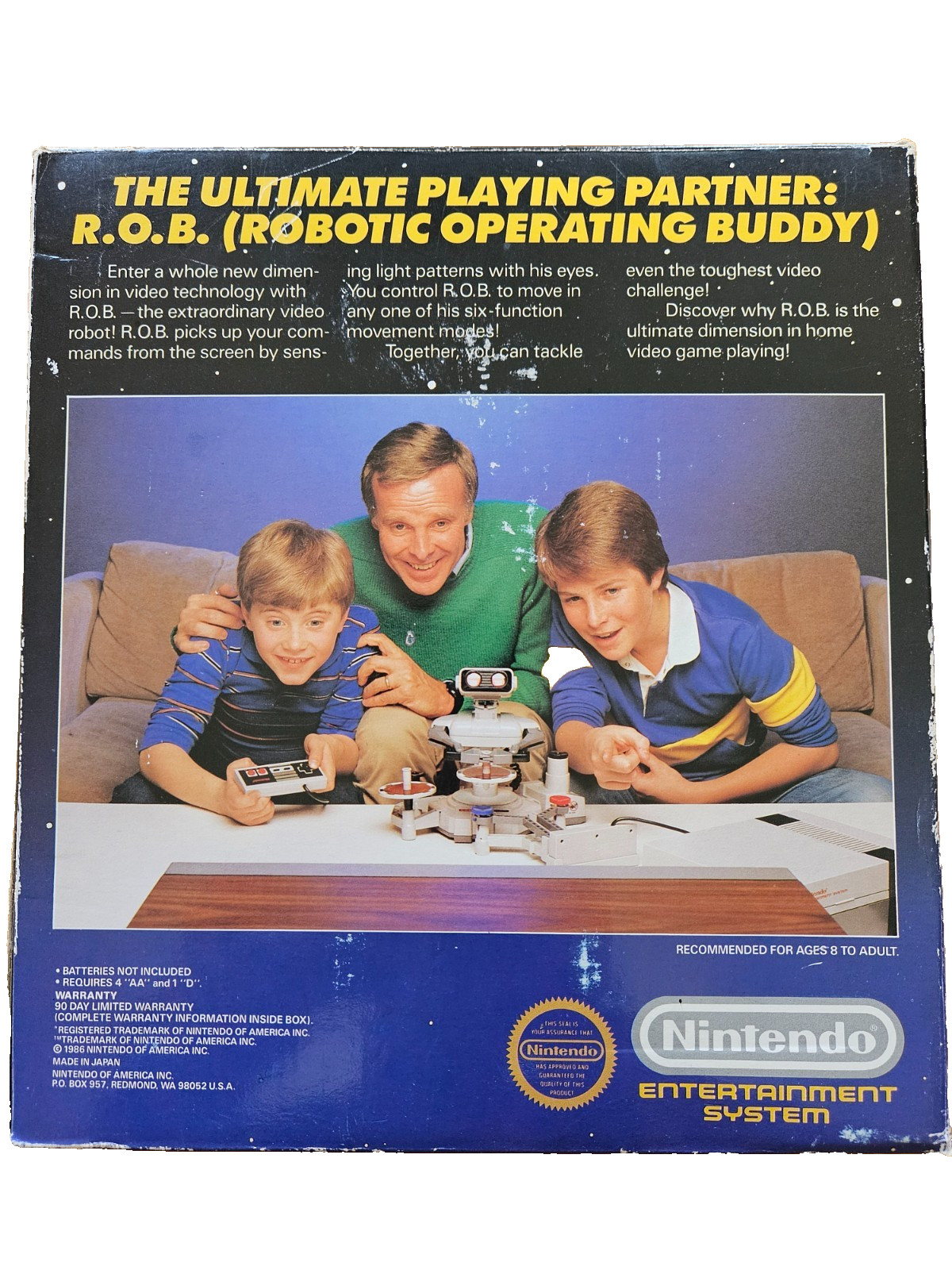 Rob The Robot Standalone in box (Missing paperwork), Nintendo
