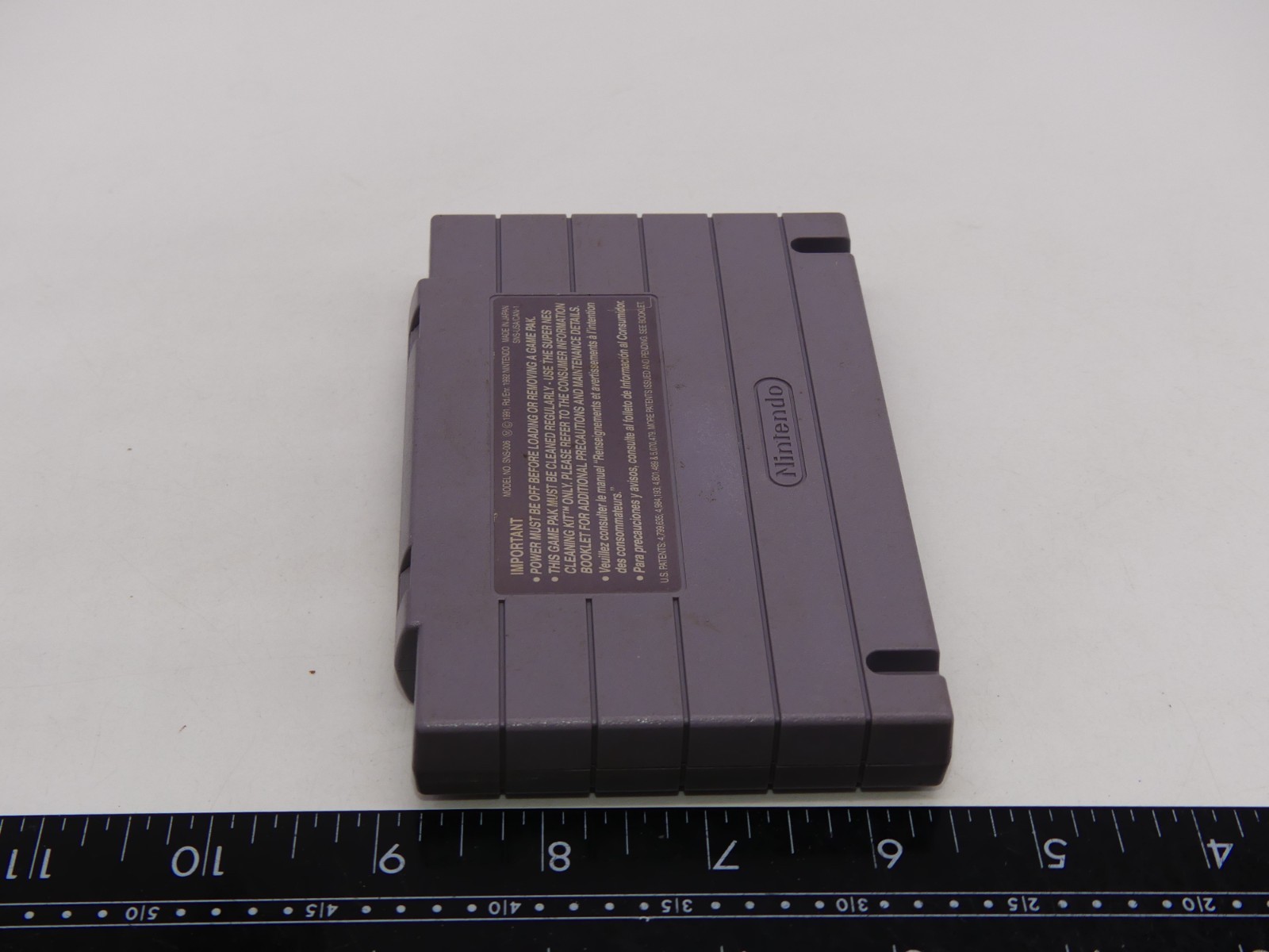NCAA Football Super Nintendo Game Cartridge SNES College Tested 1994