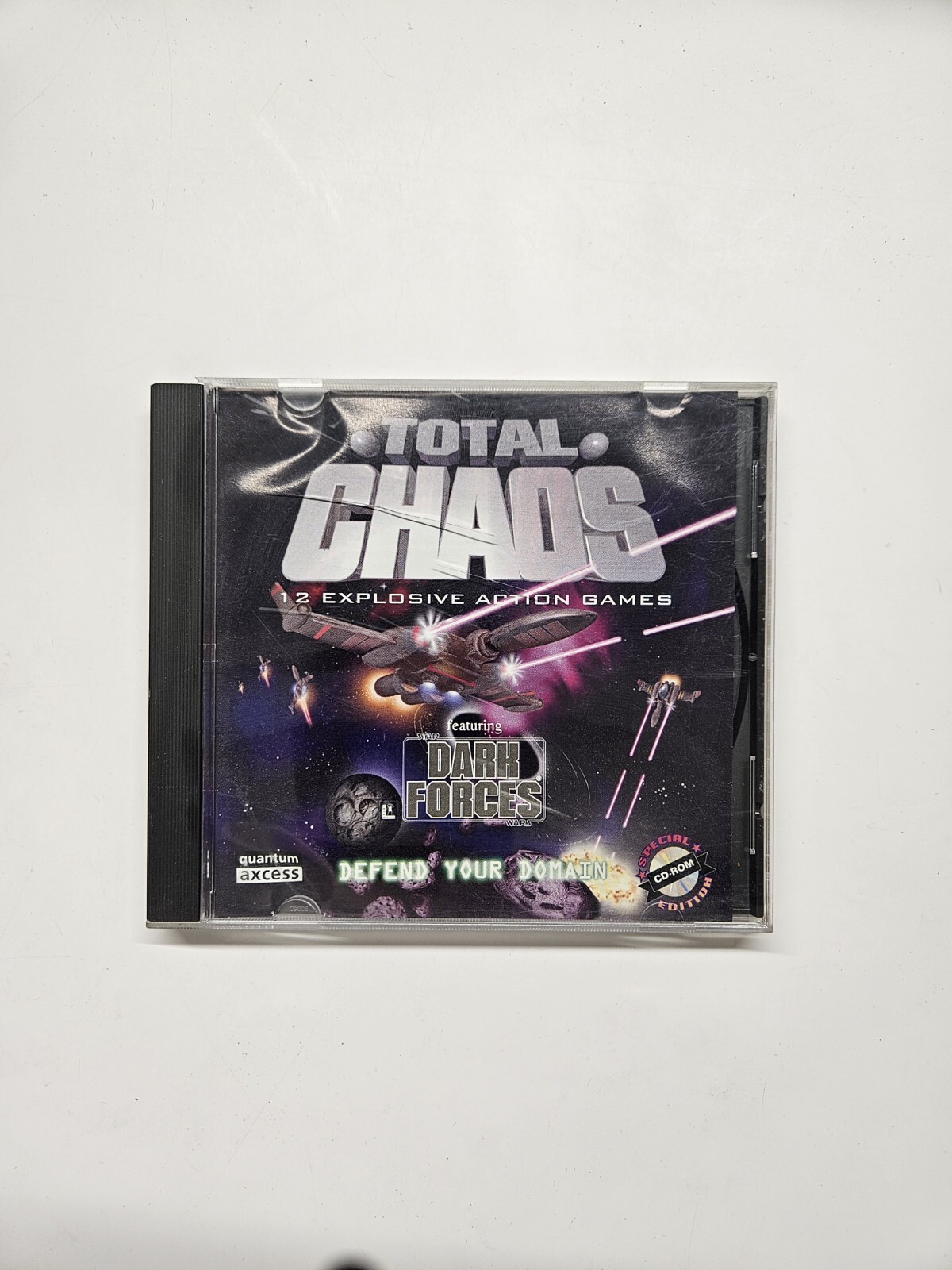 Total Chaos 12 explosive games Quantum Axcess (PC, 1995)