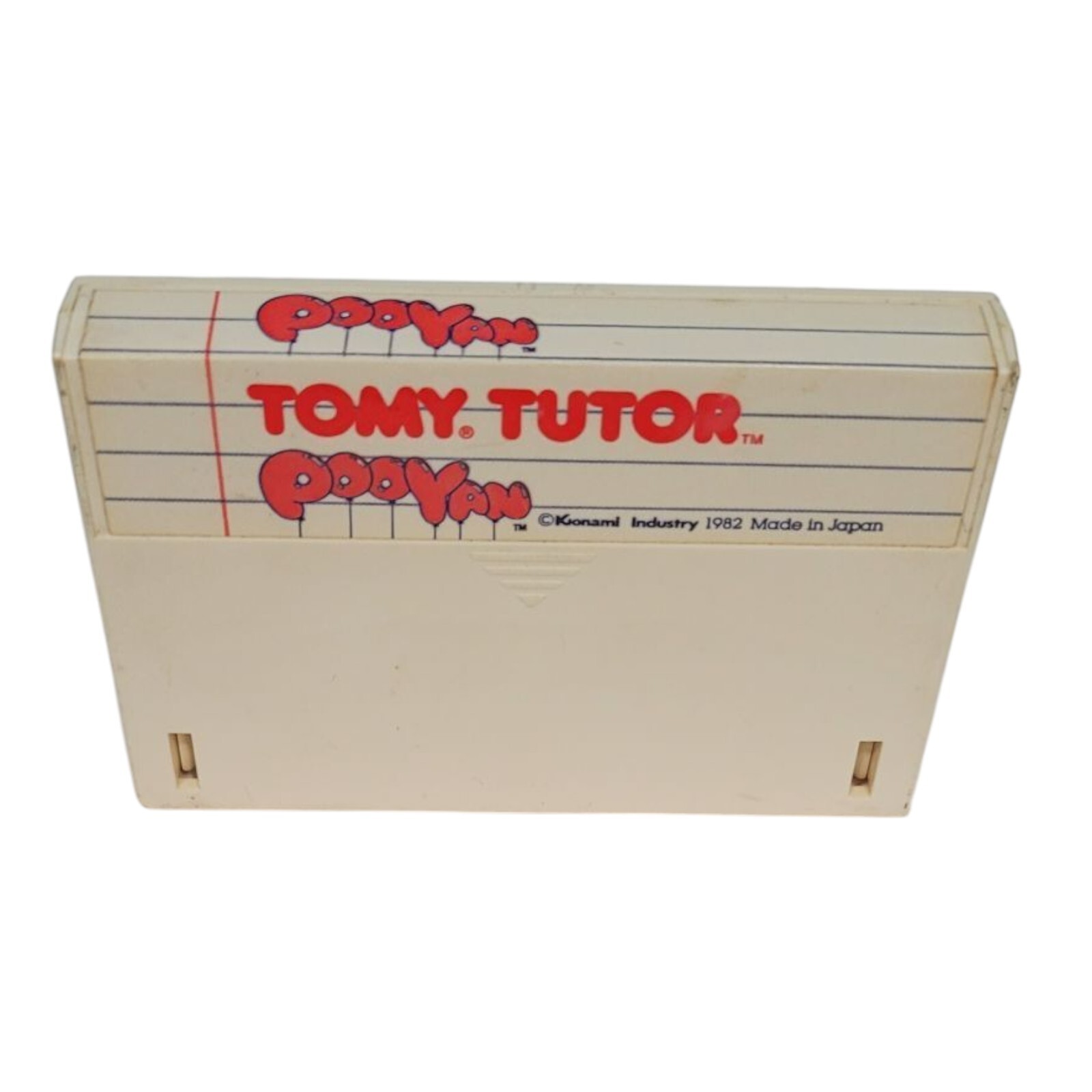 Pooyan for Tomy Tutor – Rare Vintage Game Cartridge – Tested & Working – RARE