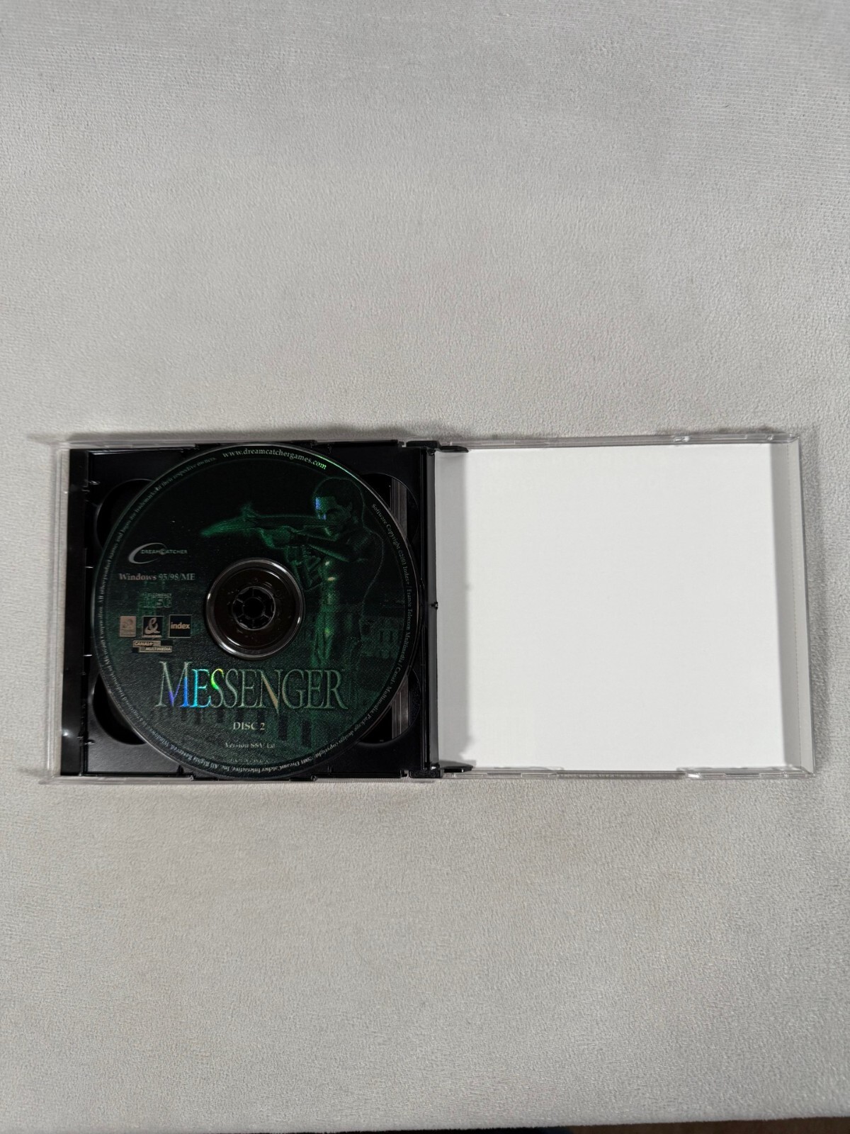The Messenger ~ PC game ~ The Adventure Company 2004 in Jewel case, no Box