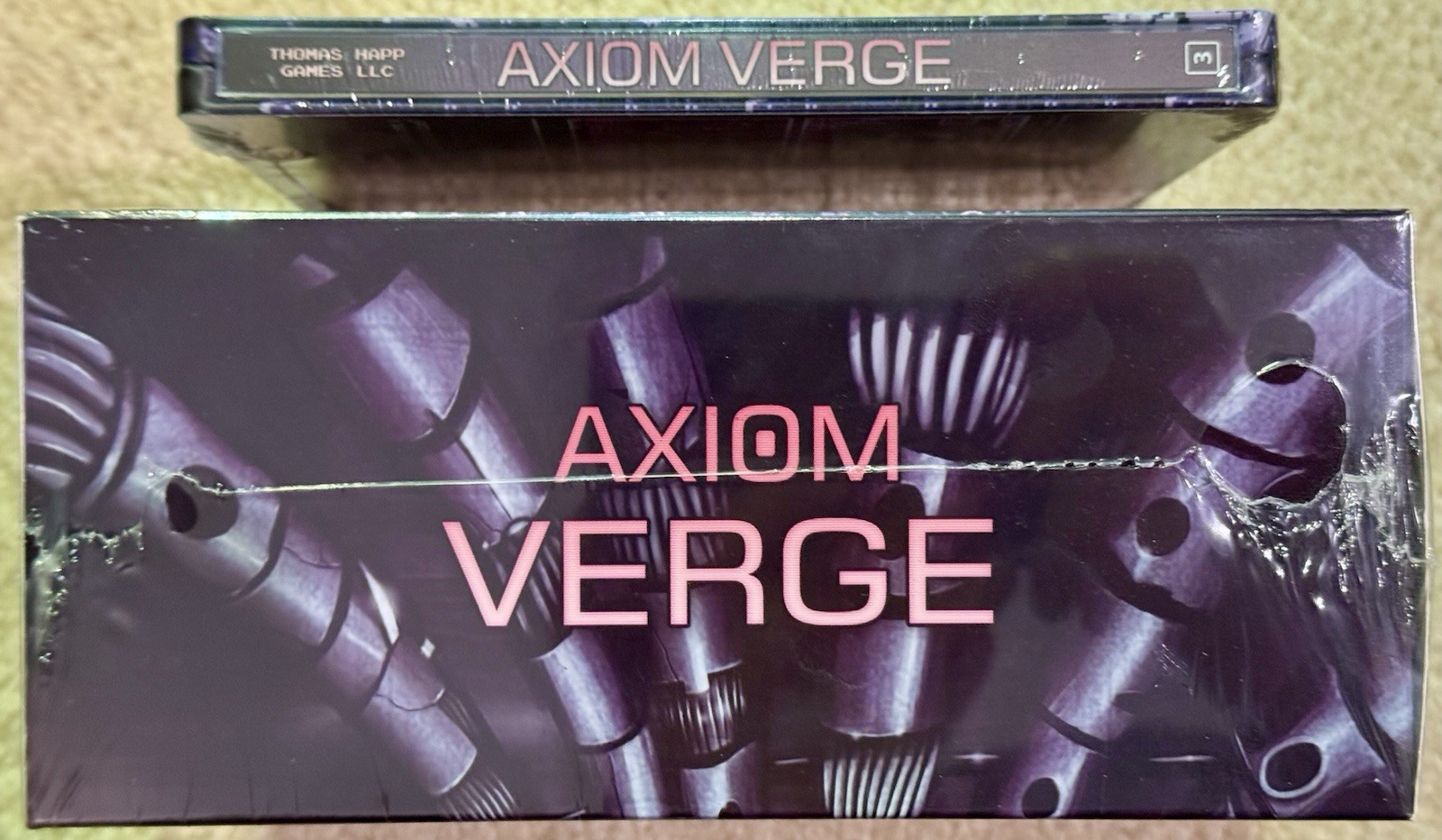 Axiom Verge Indiebox 1st RUN Limited Edition 1747/3000 + Gametrust Steelbook NEW