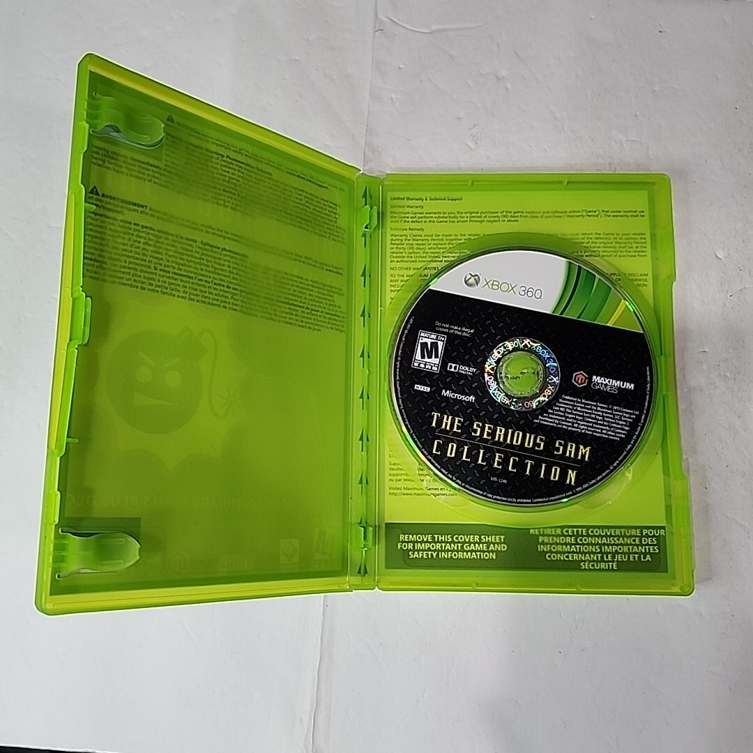 Working The Series Sam Collection For Xbox 360 Devolver Rated M
