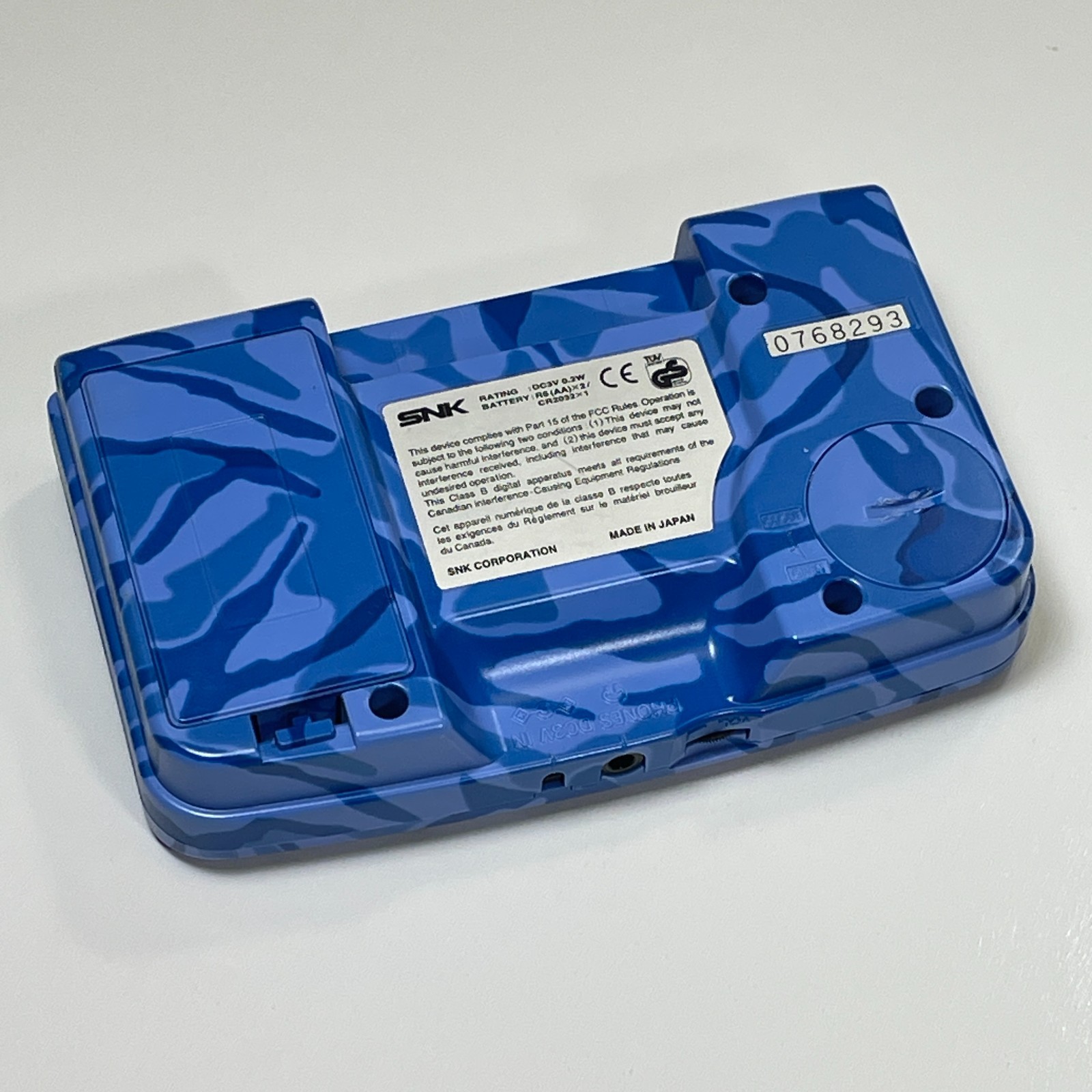 Neo Geo Pocket Color Ocean Blue CIB with Sonic The Hedgehog Game – WORKS