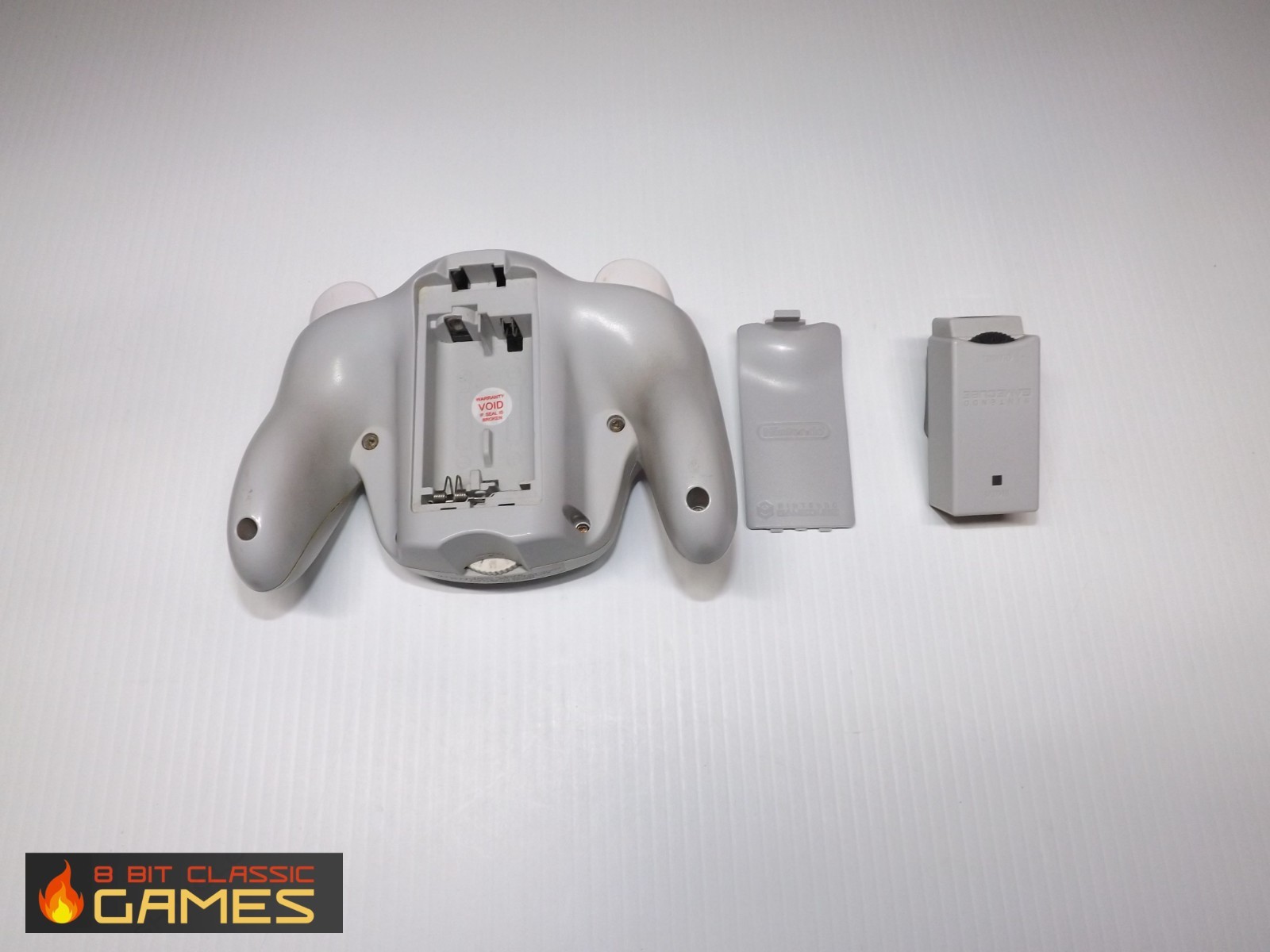 Gray Wavebird Wireless Controller & Receiver – NINTENDO Gamecube – 79b