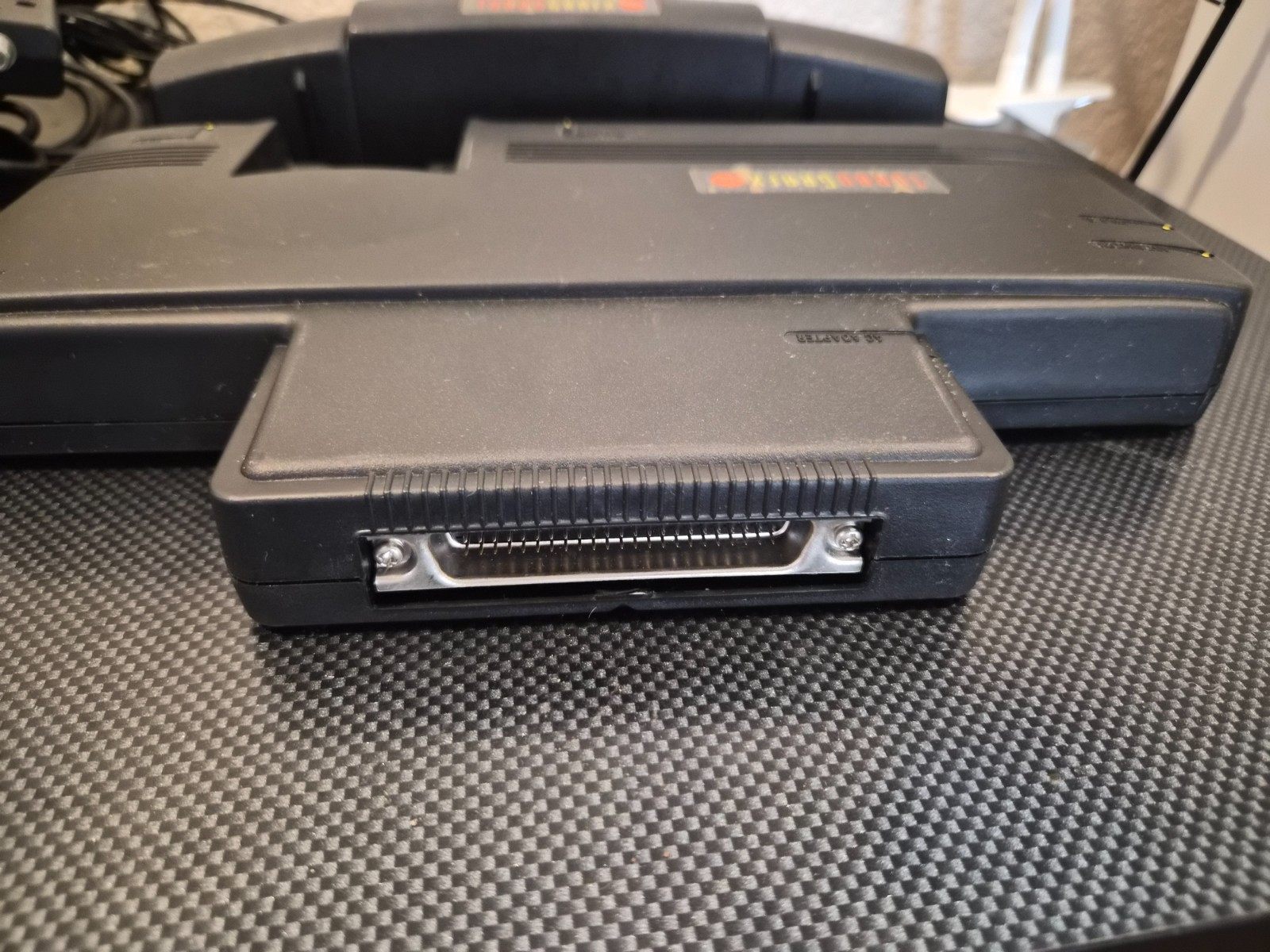 NEC TurboGrafx-16 Console w/Power Adapter RF Switch Controller Bonk’s Revenge