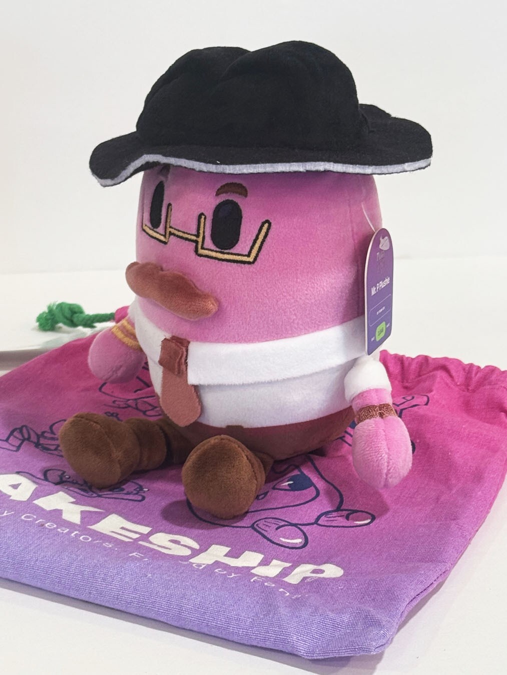 Official Makeship Piggy Mr. P Plush Team i2R Rare – Only 3,846 Made – New w/Tags