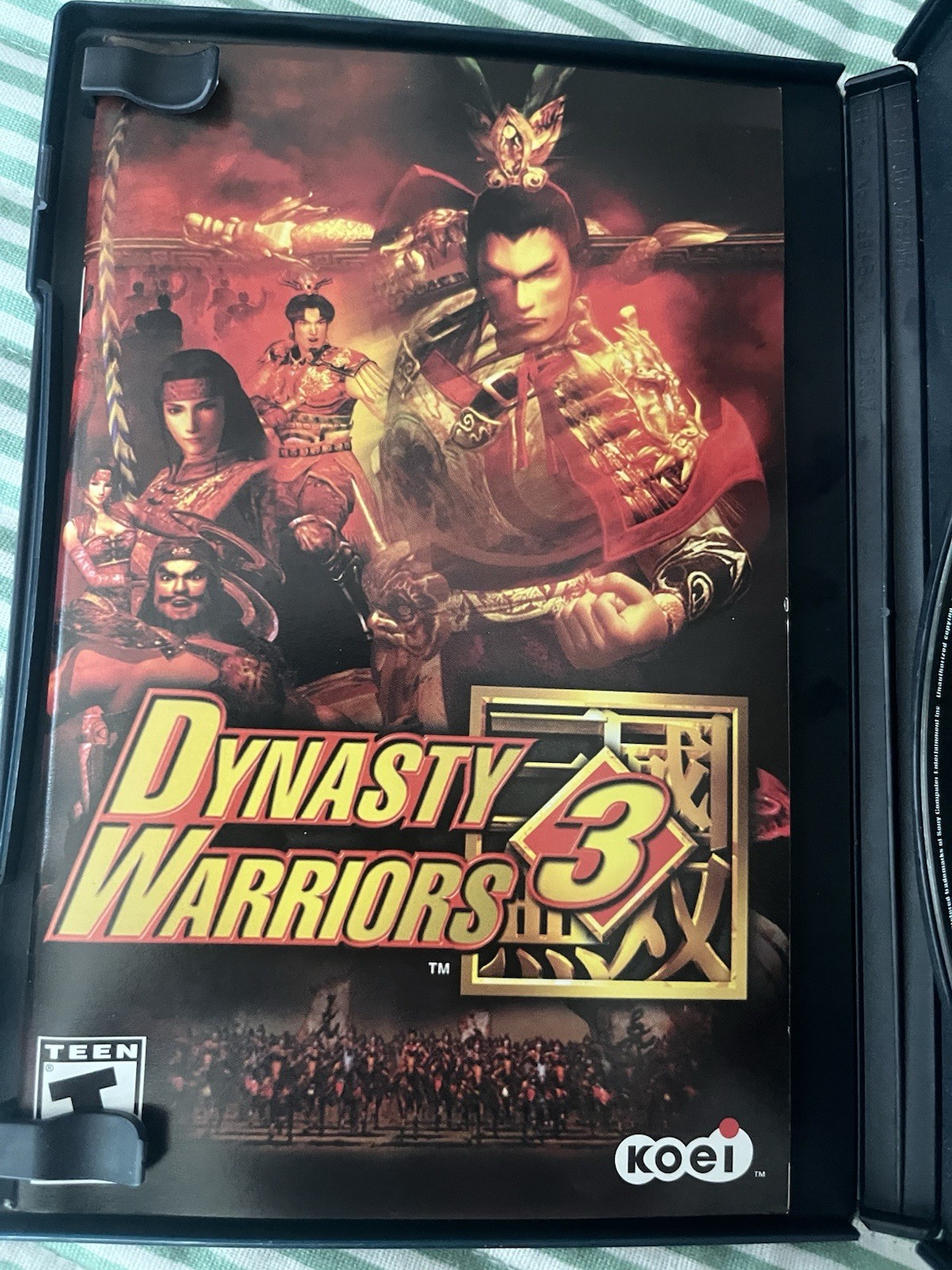 Dynasty Warriors 3; CIB (Sony PlayStation 2, 2001)